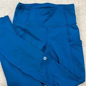 Lululemon Fast and Free Tight II 25" *Non-Reflective Nulux Cyprus